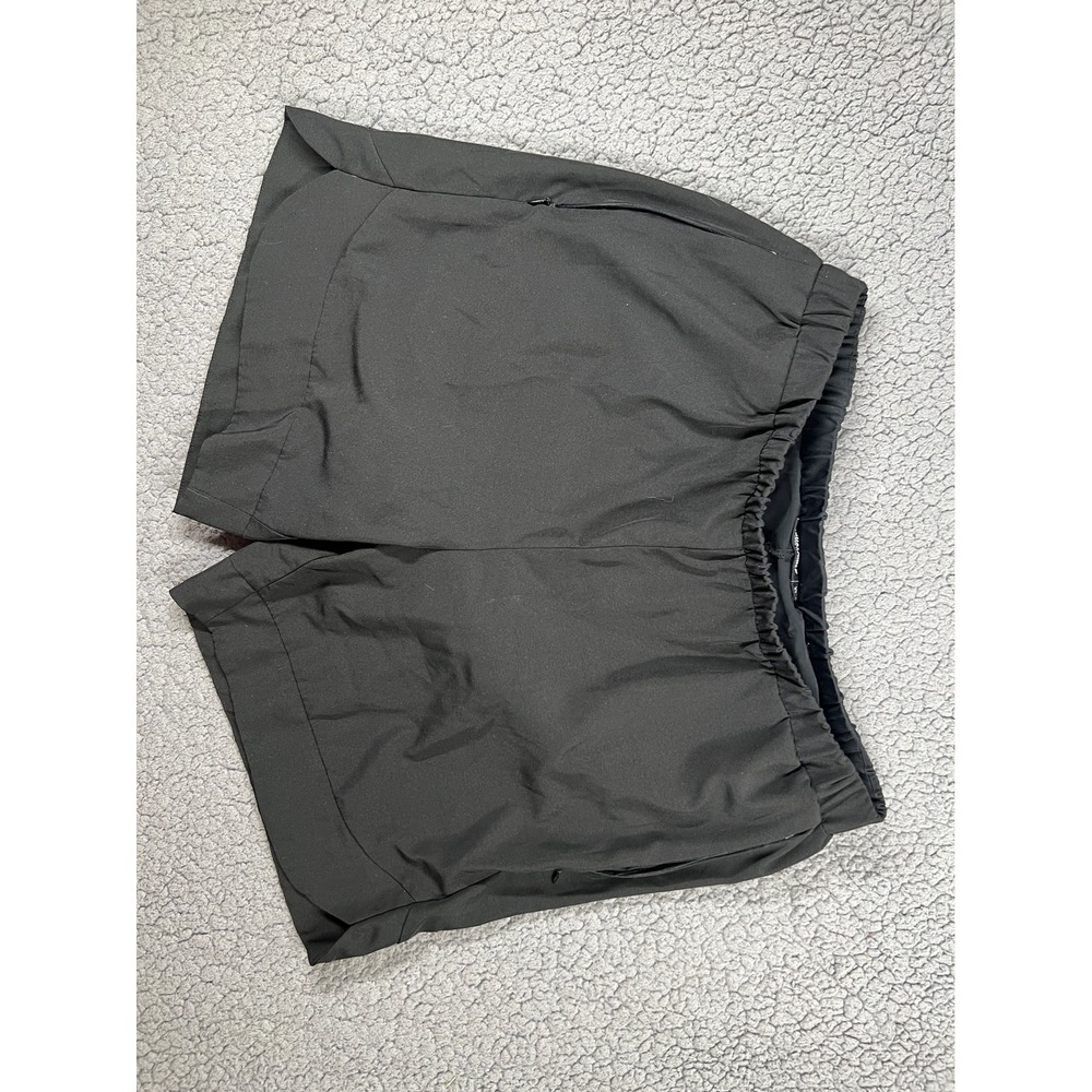 Squatwolf Performance Shorts Black Elastic Waist Mens Size XL Athletic Gym